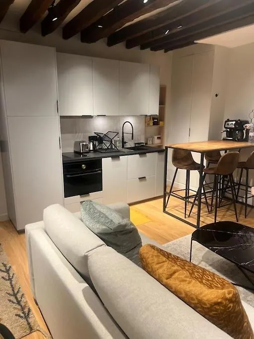 Magnifique Appartement Le Marais Paříž Apartmán